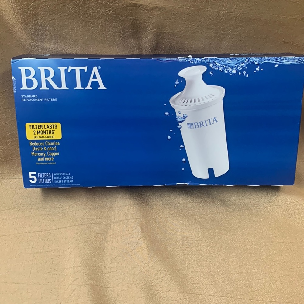 Brita standard replacement filters 5 pack